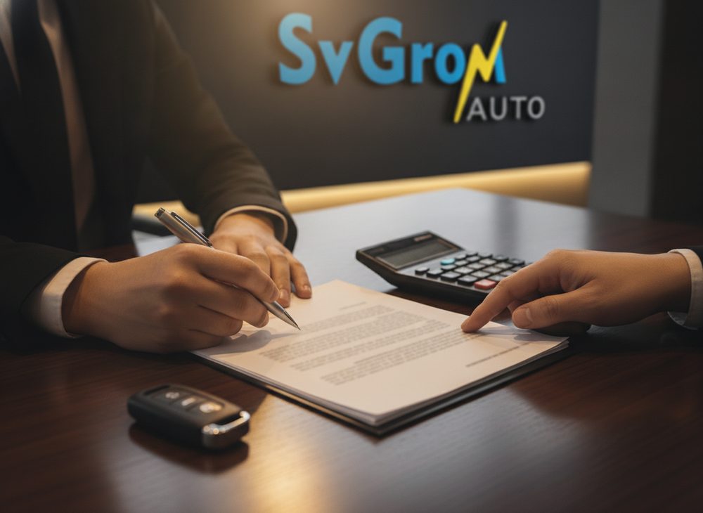 Кредит · Лізинг · Розстрочка, Автосалон SvGrom Auto